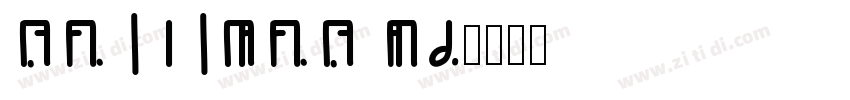 Notation JL字体转换